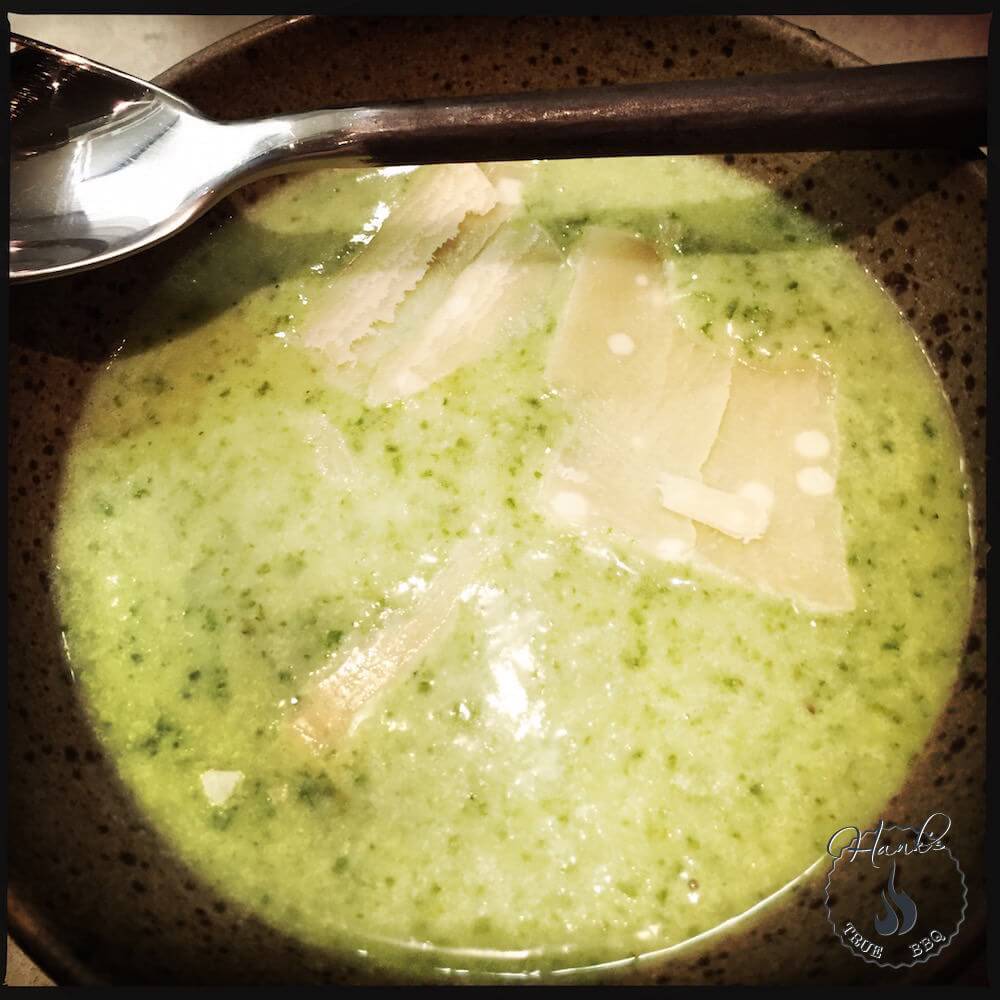 Green kale soup