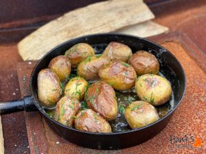 Potatis i Offset Smoker