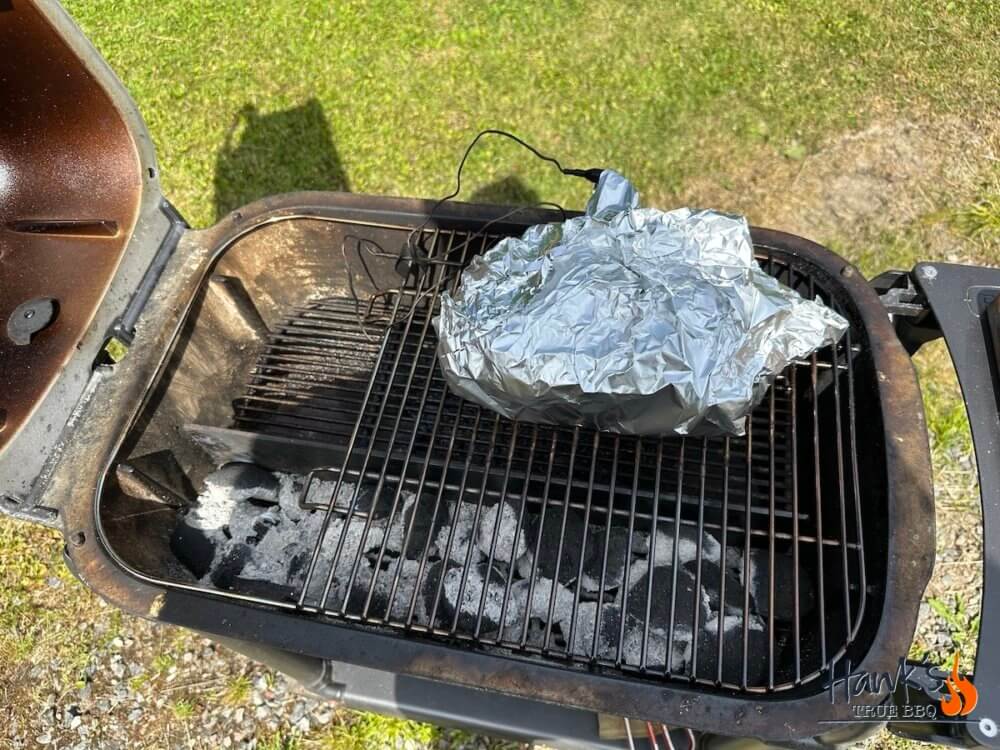 Brisket efter platån, efter wrap