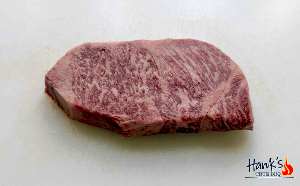Wagyu torrsaltas för att förstärka smaken