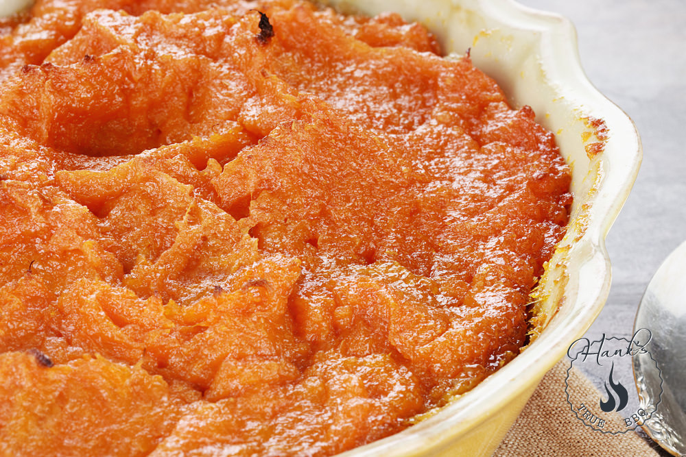 Sweet potato mash with cognac