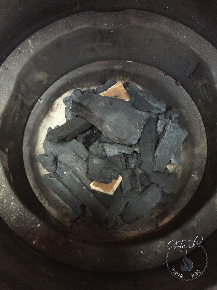 Charcoal layout and lighter cubes when starting