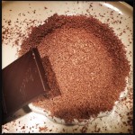 Grated chocolate