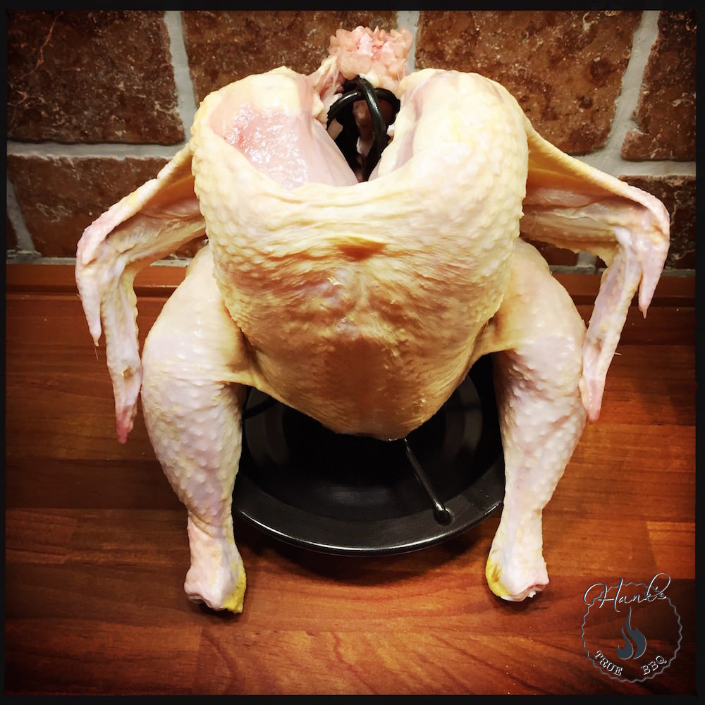 Chicken on a stand Hanks True BBQ™