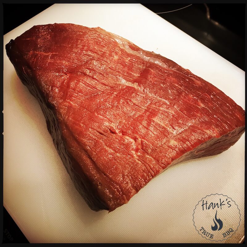 Raw topside beef