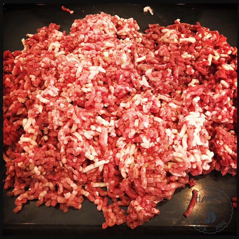 Ground beef sausage meat