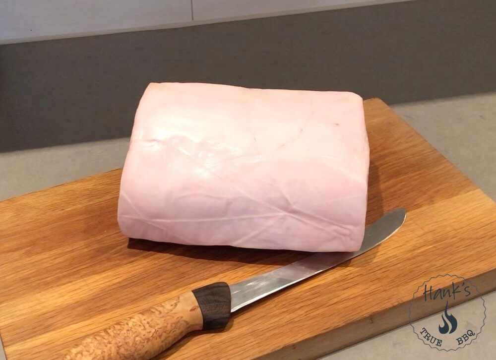 Raw Pork Rib Roast