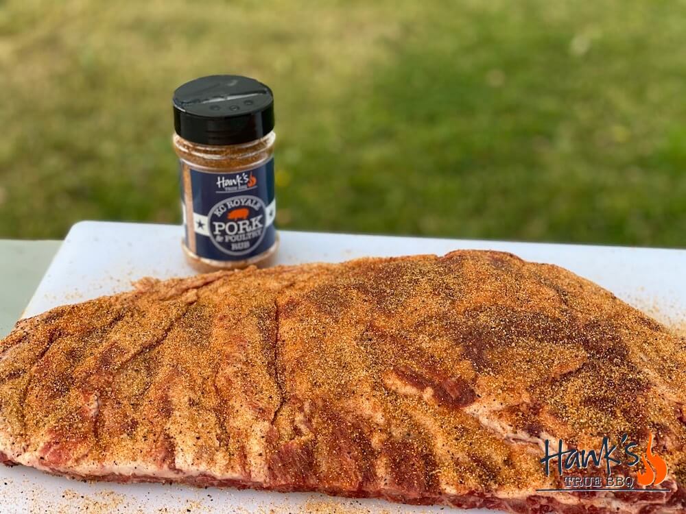 Dr Pepper Ribs with Hank's KC Royale Rub