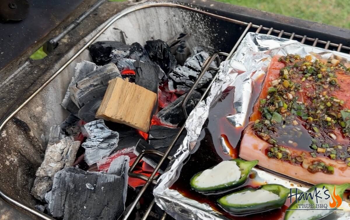 Smoked Salmon using indirect heat